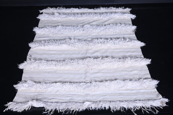 Moroccan Wedding Blanket 3.5 FT x 5.5 FT | Handwoven Traditional Design