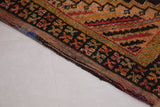 Small runner Moroccan berber carpet 3.7 FT X 7.8 FT