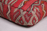 Two Moroccan berber rug handmade Kilim Poufs