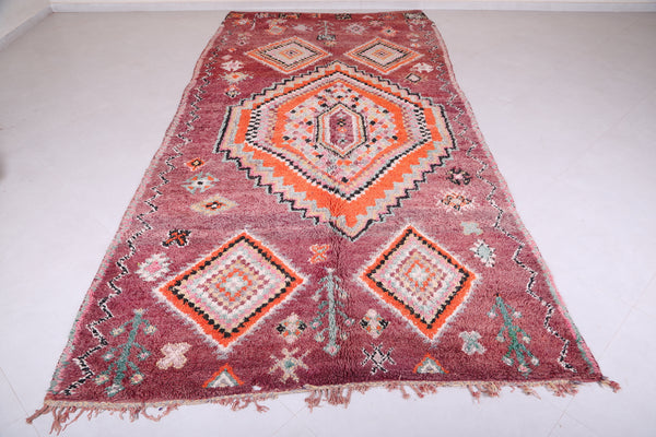 Handmade Moroccan Berber Runner Rug | 5.9 FT X 12.6 FT