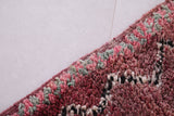 Runner handmade moroccan berber rug 5.9 FT X 12.6 FT