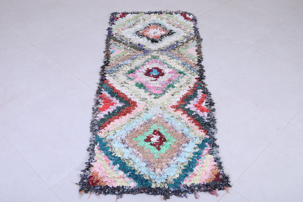 Moroccan runner rug - Handwoven 2.1 x 6.1 ft | Colorful elegance
