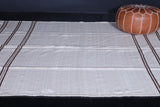 Handwoven berber moroccan rug - 6.4 FT X 7.4 FT