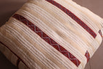 Two Moroccan handmade Kilim berber rug Poufs