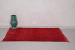 Red carpet berber Solid rug 3.7 FT X 4.9 FT