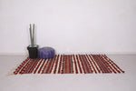 Handwoven Moroccan rug 4.9 FT X 8.3 FT