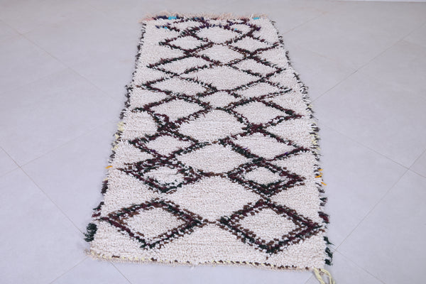 Vintage Moroccan Berber Rug – 3 FT x 6.5 FT | Authentic Tribal Design