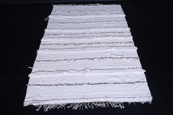 Moroccan Berber Rug 4 FT x 6.8 FT | Authentic Handwoven Design