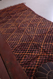 Entyrway vintage handmade moroccan rug 6.3 FT X 13.1 FT