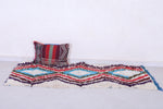 Vintage handmade moroccan berber rug 2.5 FT X 5.9 FT