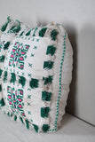 Vintage moroccan pillow 19.6 INCHES X 21.2 INCHES