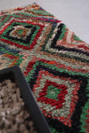 Handmade runner berber moroccan Rug 2.7 FT X 5.8 FT