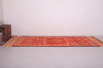 Handmade Moroccan Hallway rug 4.3 ft x 11.3 ft