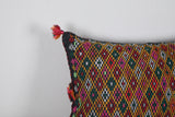 Striped moroccan pillow 13.3 INCHES X 17.3 INCHES