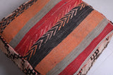 Two Berber handmade moroccan azilal Poufs