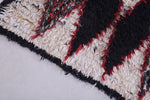 Vintage handmade moroccan berber rug 2.5 FT X 5.3 FT