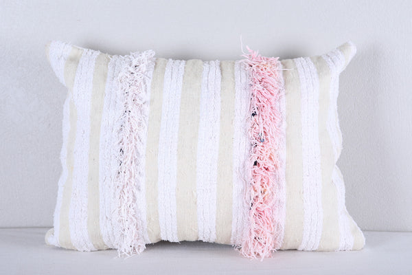Two moroccan handwoven kilim pillows