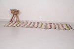 Gorgeous Azilal berber moroccan rug 2.9 FT X 6.8 FT