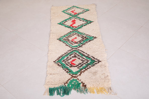 Runner azilal berber Moroccan rug - 2.1 FT X 5.4 FT | Handcrafted vibrant home decor