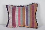Vintage kilim moroccan pillow 15.3 INCHES X 18.8 INCHES