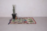 Moroccan Azilal rug 3.9 FT X 5.4 FT