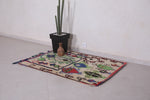 Moroccan Azilal rug 3.9 FT X 5.4 FT