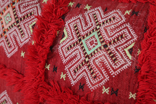 moroccan pillow 16.9 INCHES X 20.8 INCHES