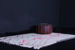 Handmade azilal colorful moroccan rug 4.5 FT X 7.2 FT