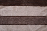 Vintage moroccan handwoven kilim  4.8 FT X 12.9 FT