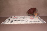 Handmade azilal Moroccan berber Rug 6 FT X 8.3 FT