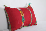 Striped moroccan pillow 12.9 INCHES X 19.2 INCHES
