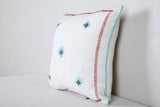 Vintage kilim moroccan pillow 17.3 INCHES X 17.3 INCHES