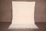 All wool berber moroccan carpet - 6 FT X 8 FT