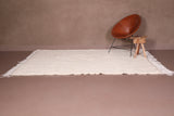All wool berber moroccan carpet - 6 FT X 8 FT