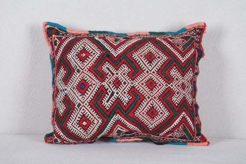 kilim moroccan pillow 14.1 INCHES X 18.1 INCHES