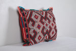 kilim moroccan pillow 14.1 INCHES X 18.1 INCHES