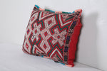 kilim moroccan pillow 14.1 INCHES X 18.1 INCHES