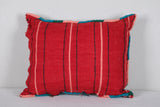 kilim moroccan pillow 14.1 INCHES X 18.1 INCHES