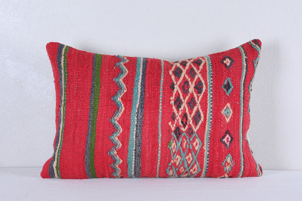 Two moroccan handwoven kilim pillows