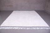 White Moroccan shag carpet - Custom handmade rug