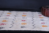 Azilal Woolen berber moroccan carpet 4.9 FT X 7.5 FT