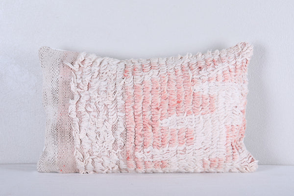 Two moroccan handwoven rug pillows