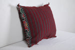 kilim moroccan pillow 16.9 INCHES X 18.8 INCHES