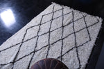 Runner carpet berber Moroccan rug  4.8 FT X 7.3 FT