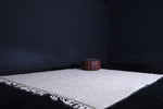 All wool Moroccan beige Rug 8.3 FT X 10 FT