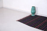 Square handwoven moroccan berber rug - 4 FT X 5.7