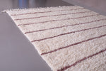 Custom Moroccan striped carpet - Handmade berber rug shag