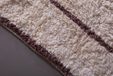 Custom Moroccan striped carpet - Handmade berber rug shag