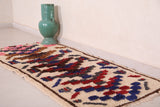 Azilal runner berber moroccan Rug 2.4 FT X 5.2 FT