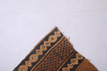 Vintage handwoven african fabric 5 FT X 6.5 FT